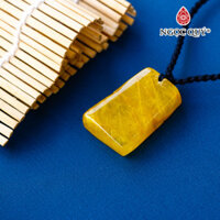 Mặt dây chuyền đá thạch anh tóc vàng - Ngọc Quý Gemstones - 21x33 dày 10mm