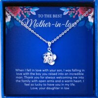 Mặt Dây Chuyền Duy Hiển Tặng Mẹ Chồng Hình Hoa Cánh Trơn Nhiều Kiểu Dáng Trẻ Trung Sang Trọng Bạc S990 Nguyên Chất