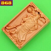 Mặt dây chuyền gỗ hoàng đàn Quan công MG50