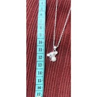 Mặt dây chuyền hình con giáp khỉ (thân) bạc thật dễ thương NGỌC MẬU