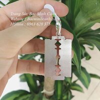 Mặt dây chuyền hình dao tem, dao lam MN001