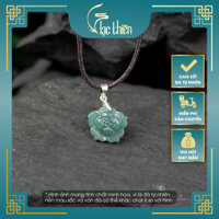 Mặt Dây Chuyền Hoa Mẫu Đơn Cẩm Thạch Loại A Sang Trọng Cho Nữ LẠC THIÊN