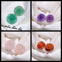 Mặt Dây Chuyền Hoa Mẫu Đơn T.Anh Kèm Dây Dù Đeo Cổ