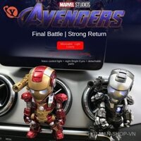 Mặt dây chuyền hương liệu ô tô Quà tặng ngày lễ sinh nhật Avengers Iron Man Máy điều hòa ô tô Cửa thoát khí Nước hoa Sáng tạo Balm Trang trí nội thất ô tô