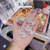 Mặt dây chuyền isl xi bạch kim lớn Kami trang sức sỉ