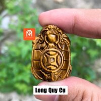 Mặt Dây Chuyền Long Quy Mắt Hổ Cao Cấp