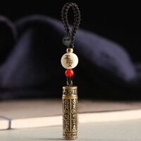 Mặt dây chuyền móc khóa ô tô Shurangama sáu ký tự bằng đồng thau dành cho nam và nữ Cặp đôi cao cấp Cr 🍒 🍒 🍒 🍒 ❈ ❈ ❈ ❈ ❈ ❈ ❈ ❈ ❈ ❈ ❈ ❈ 🍒 🍒 ◈ ❈ ❈ ❈ ❈ ❈ ❈ ❈ ❈ ❈ ❈ ❈ LYJ25.3.27