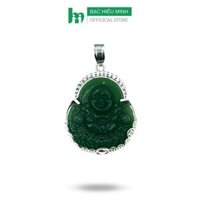 Mặt Dây chuyền Nam Bạc Hiểu Minh MDN042 Di Lặc Bảo Hành Vĩnh Viễn