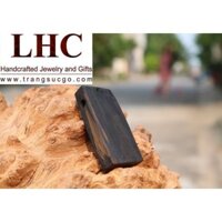 MẶT DÂY CHUYỀN NAM GỖ MUN SỪNG – HÌNH CHỮ NHẬT LẬP PHƯƠNG