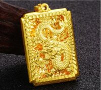 Mặt dây chuyền nam hình rồng phong thủy
