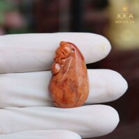 Mặt Dây Chuyền Ngọc Cẩm Thạch Huyết Vip 5A