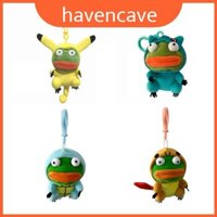 Mặt dây chuyền người hâm mộ búp bê sang trọng Pepe Ếch sang trọng như thật cho