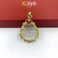 mặt dây chuyền phật di lặc xi mạ vàng 18k