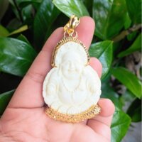 Mặt Dây Chuyền Phật Di Lặc Trái Ngà Cười Vui Vẻ - Lokalo - Đeo Phong Thủy Làm Ăn May Mắn Rước Tài Lộc 10.2.23