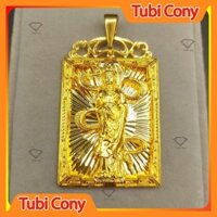 Mặt dây chuyền quan âm mạ vàng M135-151-DX2 Tubi Cony