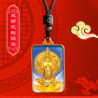 Mặt dây chuyền Quan Âm ngàn tay Nanwu Guanyin Bồ Tát Tượng Phật Ngàn Mắt Budd20250316