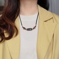 MẶT DÂY CHUYỀN THIÊN CHÂU DZI THẦN TÀI - GIÀU CÓ SUNG TÚC