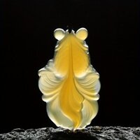 Mặt dây chuyền trang trí cá vàng ngọc bích, vòng cổ dành cho nam và nữ