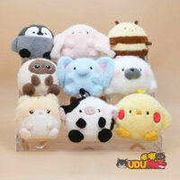 Mặt dây chuyền túi bóng bóp hình chú voi nhỏ dễ thương, bóng giảm căng thẳng mèo Xiêm dễ thương, móc khóa hoạt hình nhồi bông, đồ chơi giảm căng thẳng, móc khóa chim cánh cụt nhỏ bụ bẫm, quà tặng cặp đôi cho các cô gái