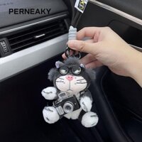 Mặt dây chuyền túi sang trọng PENEAKY Lucifer, Móc khóa búp bê kính râm sáng tạo, Móc chìa khóa xe hơi Nơ máy ảnh Quà tặng