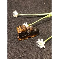 Mặt dây chuyền tỳ hưu đá mắt mèo S400