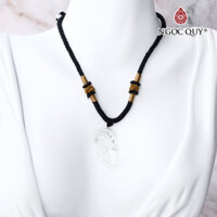 Mặt dây chuyền tỳ hưu đá thiên nhiên - Ngọc Quý Gemstones - Thạch anh trắng