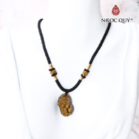 Mặt dây chuyền tỳ hưu đá thiên nhiên - Ngọc Quý Gemstones - Mắt hổ vàng nâu