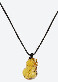 Mặt dây chuyền tỳ hưu pha lê Ngọc Quý Gemstones - vàng