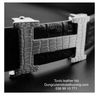 Mặt dây lưng chữ H CS2 màu bạc