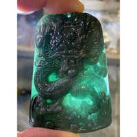 Mặt dây Rồng đá Cẩm Thạch