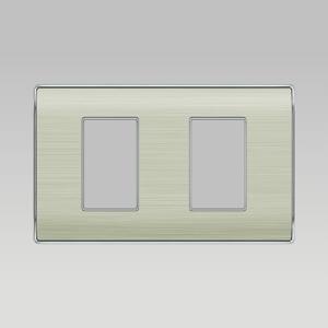 Mặt điện dùng cho 2 thiết bị DOBO A60-88622S