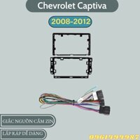 Mặt dưỡng 9 inch Chevrolet Captiva kèm dây nguồn cắm zin theo xe dùng cho màn hình DVD android 9 inch