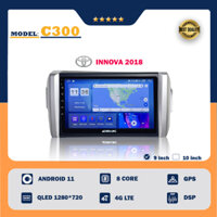 Mặt dưỡng 9 inch dành cho xe Toyota Innova 2017-2023