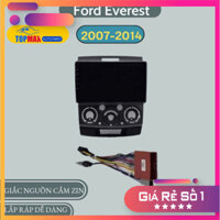 Mặt dưỡng 9 inch Ford Everest  kèm dây nguồn cắm zin theo xe dành cho screen DVD android 9 inch nhựa ABS xịn