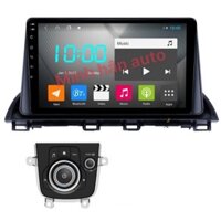 Mặt Dưỡng cho  Xe Mazda 3 2014-2018 Kèm Rắc Nguồn Và Phím Điều Khiển Lắp Màn