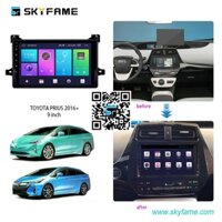 MẶT DƯỠNG DÂY NGUỒN LẮP MÀN HÌNH 9 INCH CHO XE TOYOTA PRIUS