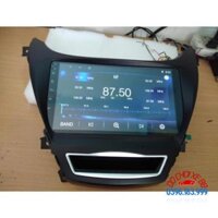 MẶT DƯỠNG  HUYNDAI ELANTRA 2010-2013 9INCH CÓ JACK NGUỒN ZIN