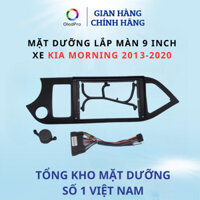 Mặt dưỡng kèm dây nguồn zin lắp màn hình android ô tô cho xe KIA MORNING 2013-2020