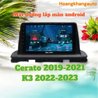 mặt dưỡng Kia Cerato 2019 - 2021 + K3 2022 - 2023, kèm jack nguồn zin theo xe 9 inch ??