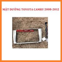 MẶT DƯỠNG LẮP DVD ANDROID CHO XE CAMRY 2008-2012 CÓ JACK NGUỒN ZIN. Mặt dưỡng giắc zin xe toyota CAMRY lắp màn 9inch