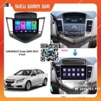 Mặt dưỡng LẮP MÀN HÌNH 9 Inch Cho Xe Chevrolet Cruze năm 2010 – 2018 +JAK ZIN