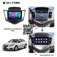 Mặt dưỡng LẮP MÀN HÌNH 9 Inch Cho Xe Chevrolet Cruze năm 2010 – 2018 +JAK ZIN