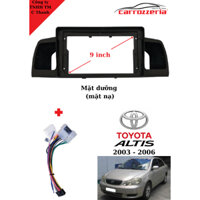 Mặt dưỡng lắp màn hình Android Toyota Altis 2005 - 2023