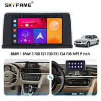 MẶT DƯỠNG LẮP MÀN HÌNH ANDROID CHO XE BMW1 BMW3 F20 F21 F30 F31 F34 F35  KÈM JACK NGUỒN