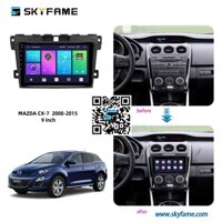 MẶT DƯỠNG LẮP MÀN HÌNH ANDROID CHO XE MAZDA CX7 2007-2015 KÈM JACK NGUỒN