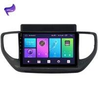 Mặt dưỡng màn Android Hyundai Accent 2021-2023 9 inch có tụ chống nhiễu