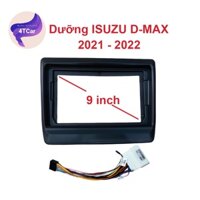 Mặt dưỡng màn android ISUZU D-MAX 2021 - 2022 , BT 50 2022-2024 dùng màn hình 9 inch