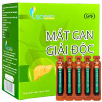 Mát Gan Giải Độc IsoPharco, hỗ trợ giảm dị ứng, mẩn ngứa, nổi mề đay, vàng da