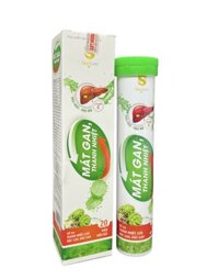 MÁT GAN THANH NHIỆT - TUÝP 20 VIÊN NÉN SỦI