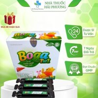 Mát gan tiêu độc Boga TW 1 hỗ trợ thanh nhiệt giải độc gan giảm các triệu chứng ứa rôm sảy, mề đay, vàng da- Hộp 20 ống
